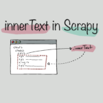 Get the innerText of an element in Scrapy